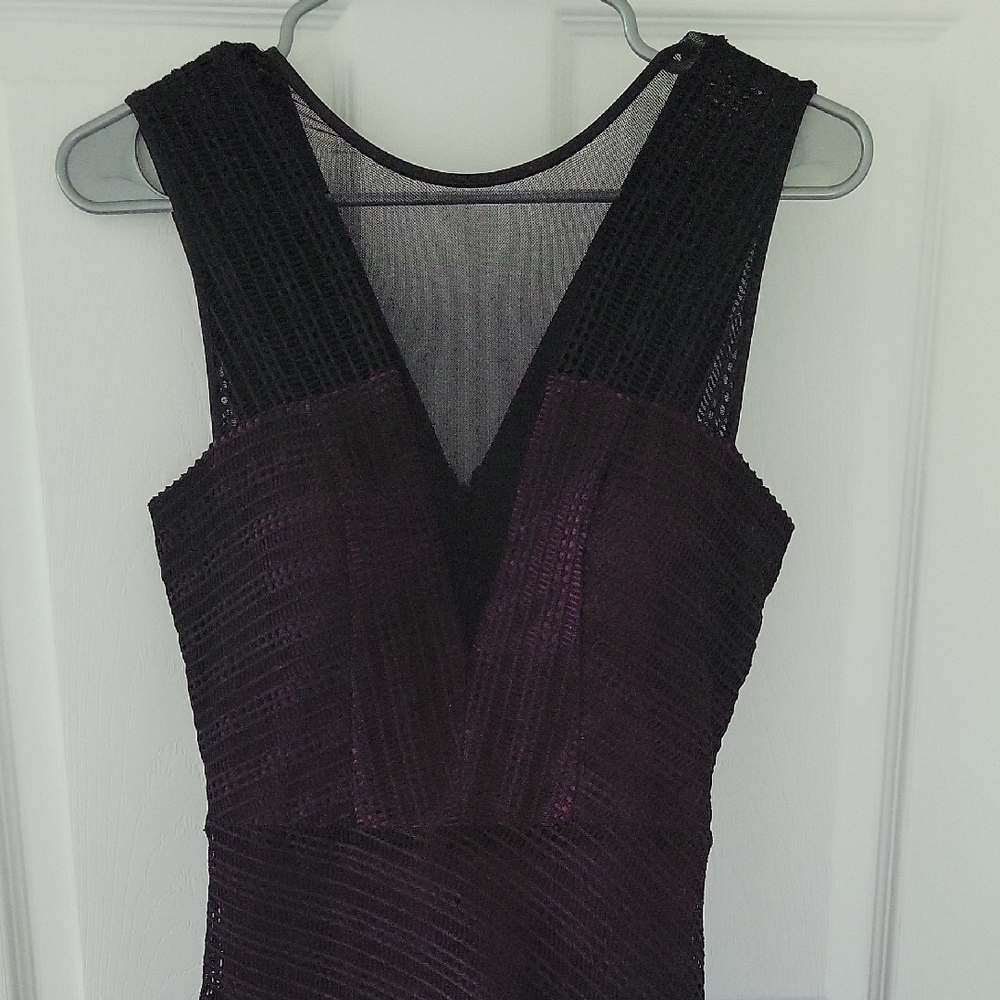 Guess Dress Black and Purple